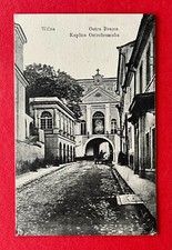AK WILNA Wilno na Litwie 1. WK 1917 Ostra Brama Świtu (156919 na sprzedaż  Wysyłka do Poland