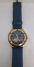 Relógio masculino Bulova Marine Star automático mostrador azul 98A227 **Leia  comprar usado  Enviando para Brazil
