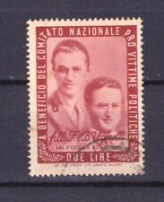 Francobolli erinnofilo comitat usato  Italia