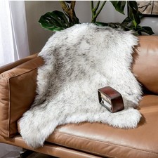 Soft shaggy faux for sale  STOKE-ON-TRENT