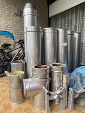 Edelstahl schornsteinrohr set gebraucht kaufen  Würzburg