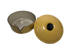 Creuset lidded saucepan for sale  FELTHAM