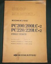 KOMATSU PC200-2 PC220-2 LC-2 ESCAVADEIRA OFICINA DE REPARO MANUAL comprar usado  Enviando para Brazil