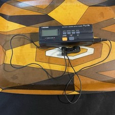 Afinador de guitarra e baixo Boss TU-70 matriz universal captador bateria de 9 volts incluída comprar usado  Enviando para Brazil