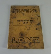 Betriebsanleitung ersatzteilli gebraucht kaufen  Jever