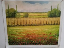 Quadro paesaggio campagna usato  Palermo