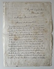 Lettre autographe louis d'occasion  Montluçon