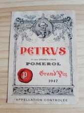 1947 pomerol great d'occasion  Expédié en Belgium