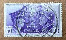 Timbre italien ww2 d'occasion  Croix