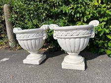 Pair small urns for sale  RETFORD