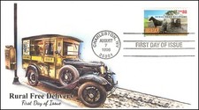 SC 3090-2, 1996, Entrega Rural Gratuita, FDC, Add On Cachet, AO-3090 comprar usado  Enviando para Brazil