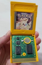 Pokemon amarelo Nintendo Game Boy nova bateria genuína PAL comprar usado  Enviando para Brazil