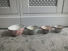 Ceramic measuring cups for sale  BIRMINGHAM