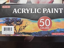 Acrylfarben set bunte gebraucht kaufen  Fürth