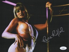 RENA RIFFEL assinado à mão EXIT TO HELL 8x10 foto atriz autógrafo JSA CERTIFICADO DE AUTENTICIDADE comprar usado  Enviando para Brazil