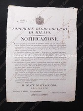 1828 regno lombardo usato  Cremona
