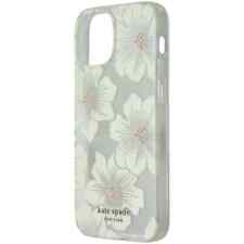 Usado, Capa protetora rígida Kate Spade para iPhone 13 mini - Hollyhock floral transparente comprar usado  Enviando para Brazil