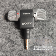 Mini microfone para laptop Sony ECM-DS70P microfone máquina de gravação entrevista, usado comprar usado  Enviando para Brazil