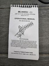 Ml9085u uhf satcom for sale  El Paso
