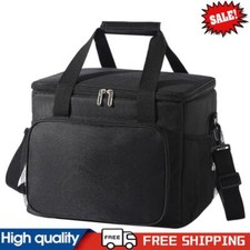 Saco térmico isolado saco de almoço de piquenique para alimentos e bebidas (preto 15L) ~G comprar usado  Enviando para Brazil