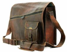 Crossbody feminino couro marrom genuíno vintage sela estilo bolsa Messenger Bag comprar usado  Enviando para Brazil
