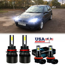 Lâmpadas de neblina de farol de LED feixe alto/baixo 6000k para Ford Focus 2005 2006 2007 comprar usado  Enviando para Brazil