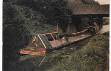 Cartão postal Jaguar at Long Buckby barco a motor marca não usada no rosto comprar usado  Enviando para Brazil