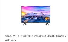 Televisione xiaomi smart usato  Spadola