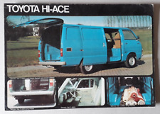 Toyota ace brochure for sale  BOURNE