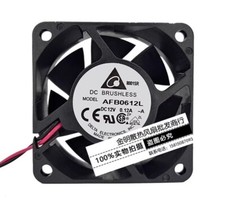 Usado, 1 peça Delta 6025 AFB0612L-A 12V 0.12A fonte de alimentação de chassi, ventilador de refrigeração silencioso comprar usado  Enviando para Brazil