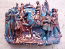 Pannello ceramica domenico usato  Italia