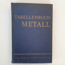 Tabellenbuch metall volk gebraucht kaufen  Radebeul