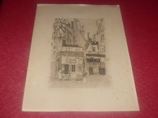 Gravure vieux paris d'occasion  Fontenay-sous-Bois