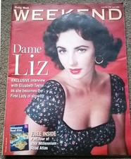 Elizabeth taylor cover for sale  BRIGHTON