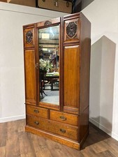 Edwardian mahogany mirrored for sale  WREXHAM