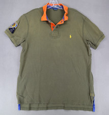 Usado, Camisa polo masculina vintage Ralph Lauren XL verde indiana canoa caiaque clube 32 RL patch comprar usado  Enviando para Brazil