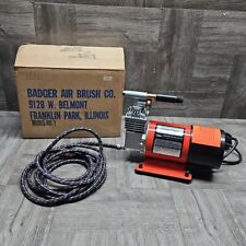 Compressor de pistão sem óleo Badger modelo 80-1 + mangueira de ar  comprar usado  Enviando para Brazil