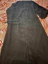Black abaya size for sale  BIRMINGHAM