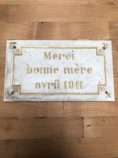 Voto ancien marbre d'occasion  Moulins