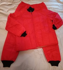 De Colección Negro Ovejas Caza Ropa XL Chaqueta Pantalones Rojo Buddy Schoellkopf Dallas TX segunda mano  Embacar hacia Mexico