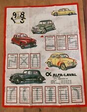 Calendrier 1985 torchon d'occasion  Aurillac