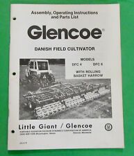 Glencoe dfc4 dfc6 for sale  Tiffin