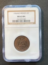 Mexico 1906 centavos for sale  Chicago