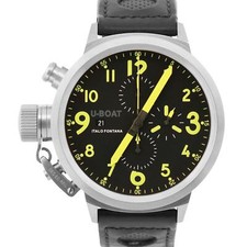 Caixa de relógio U-Boat Italo Fontana Acciaio FLIGHTDECK aço automático 50mm U-7750/50, usado comprar usado  Enviando para Brazil