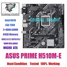 Placa-mãe ASUS PRIME H510M-E LGA 1200 Intel H510 2*DDR4 Micro ATX VGA USB 2.0 comprar usado  Enviando para Brazil