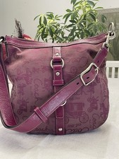 Bolsa de ombro COACH Chelsea vintage cavalo e carruagem roxa comprar usado  Enviando para Brazil