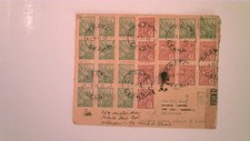 Usado, BRASIL 1945 CAPA CENSURADORA MULTI SELO, VÁRIOS BLOCOS comprar usado  Enviando para Brazil