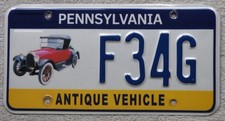 Pennsylvania antique vehicle for sale  Elizabethtown