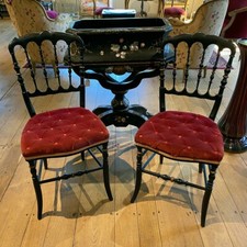 Paire chaises napoléon d'occasion  Royère-de-Vassivière