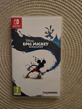 Disney Epic Mickey Rebrushed Switch Game Nintendo PAL Fr comprar usado  Enviando para Brazil
